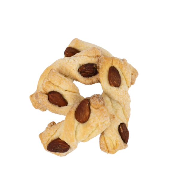 Treccine con mandorle